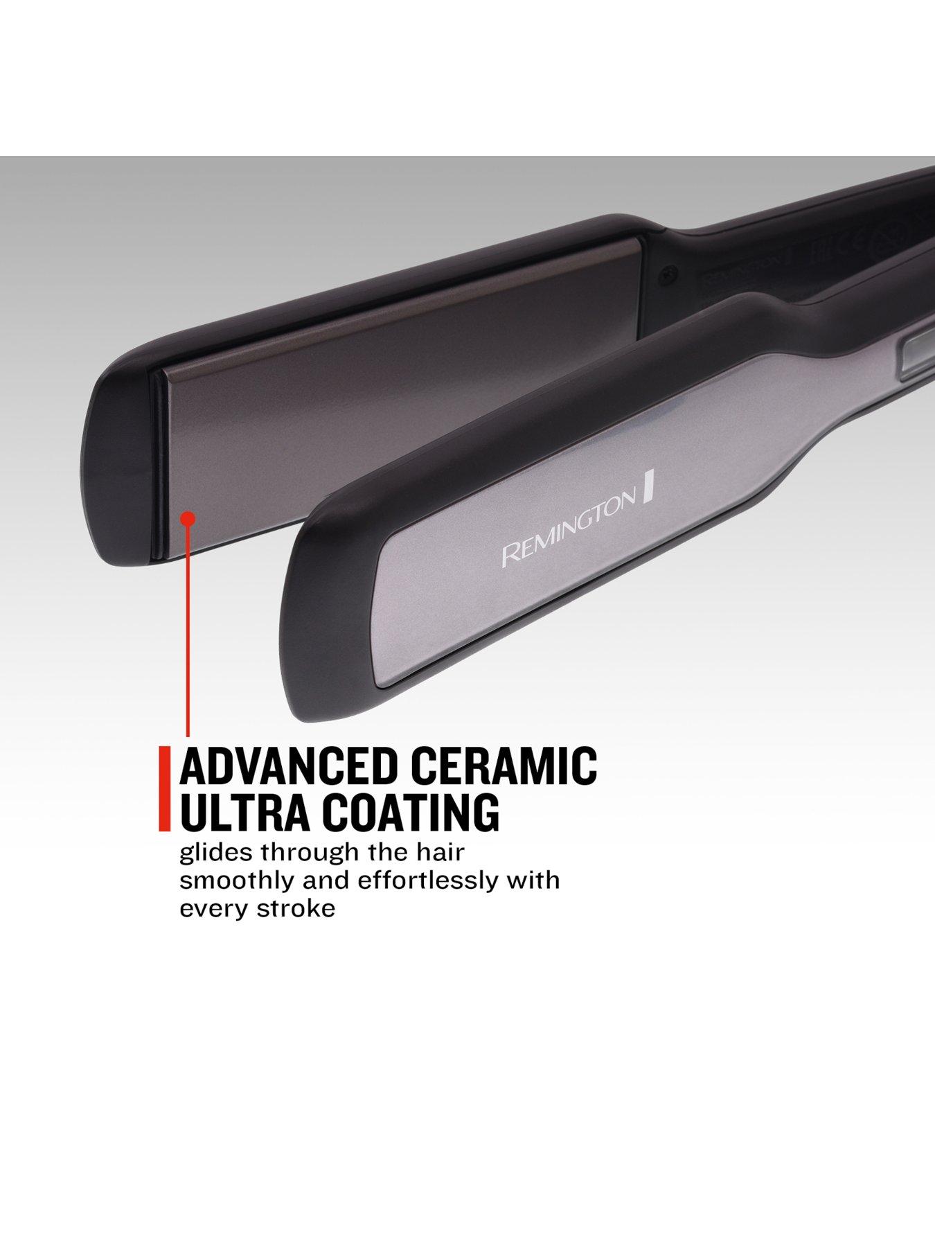 Image 3 of 6 of Remington Pro-Ceramic Extra Wide Plate Hair Straightener - S5525