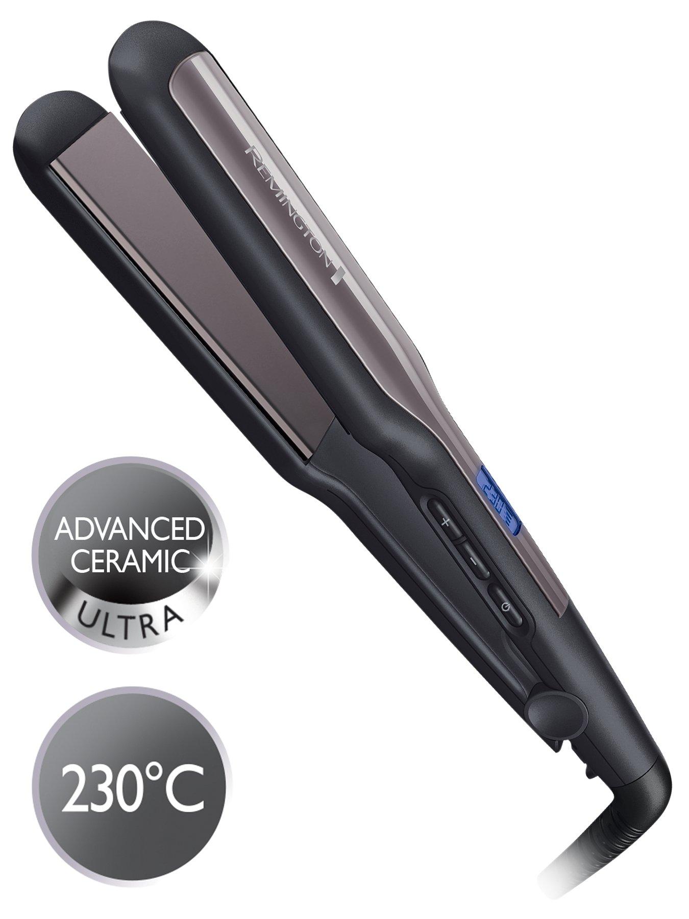 Image 4 of 4 of Remington Pro-Ceramic Extra Wide Plate Hair Straightener - S5525