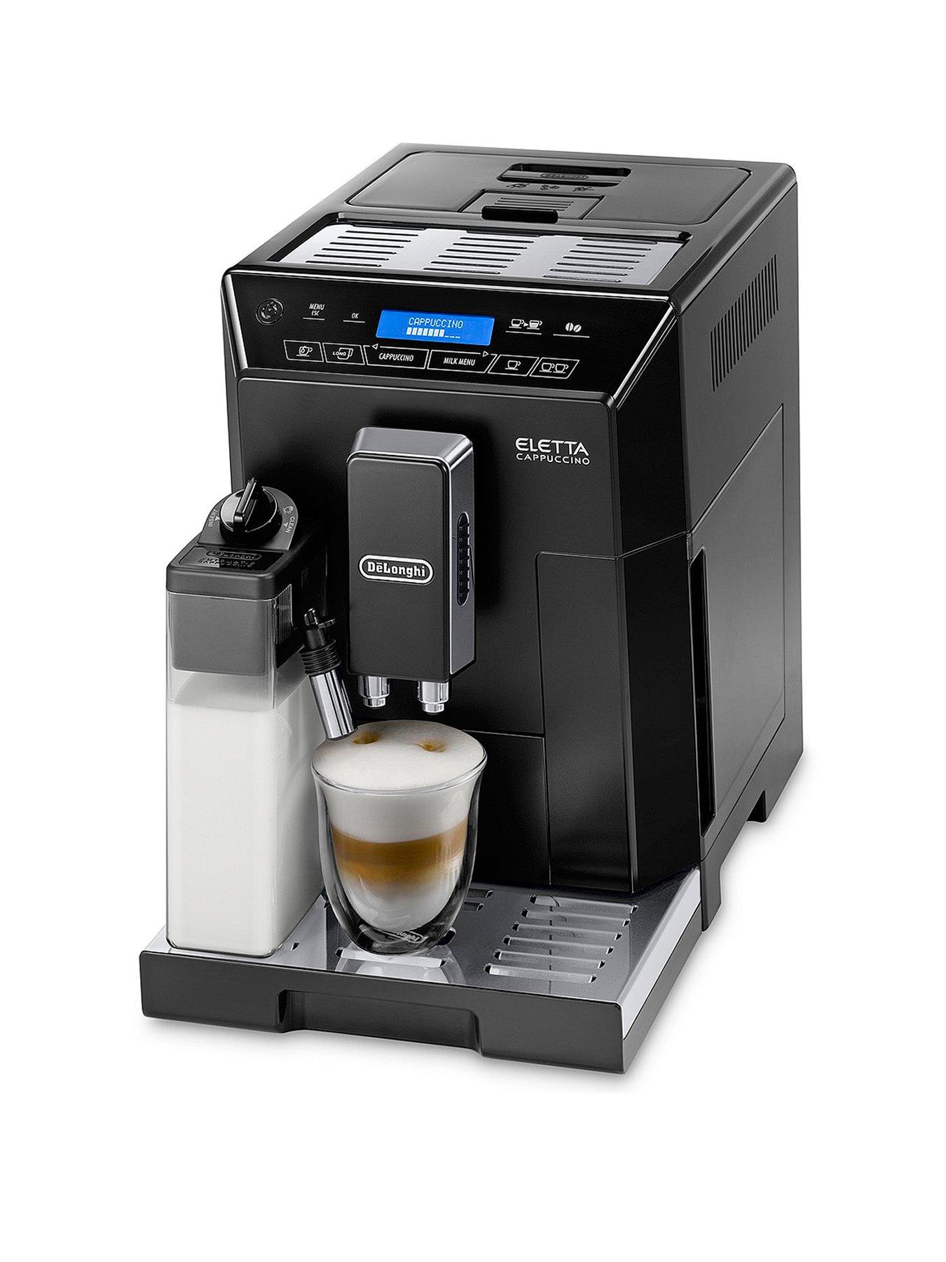 DeLonghi Eletta Cappuccino, Automatic Bean to Cup Coffee Machine, with Auto Milk,  ECAM44.660.B
