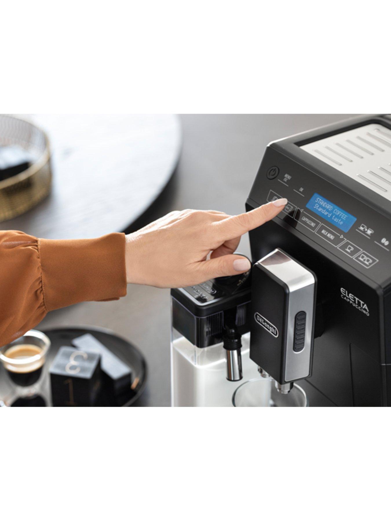 Image 4 of 8 of DeLonghi Eletta Cappuccino, Automatic Bean to Cup Coffee Machine, with Auto Milk, &nbsp;ECAM44.660.B