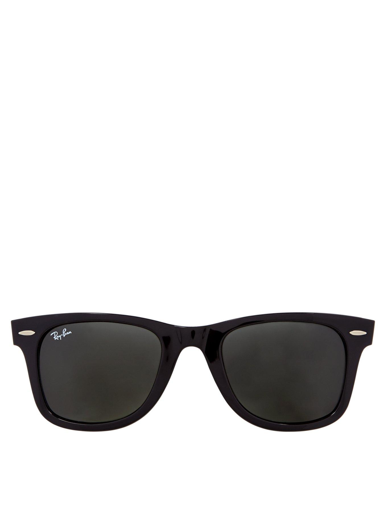 Image 4 of 5 of Ray-Ban Ray-Ban ORB2140 Wayfarer Sunglasses - Black