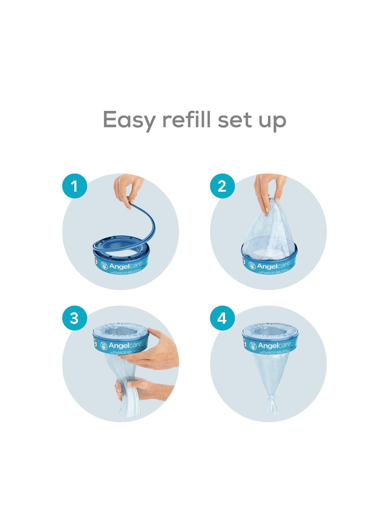 Image 4 of 6 of Angelcare Refill Cassettes (6 Pack)