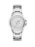 armani-exchange-silver-dial-and-stainless-steel-bracelet-ladies-watchfront