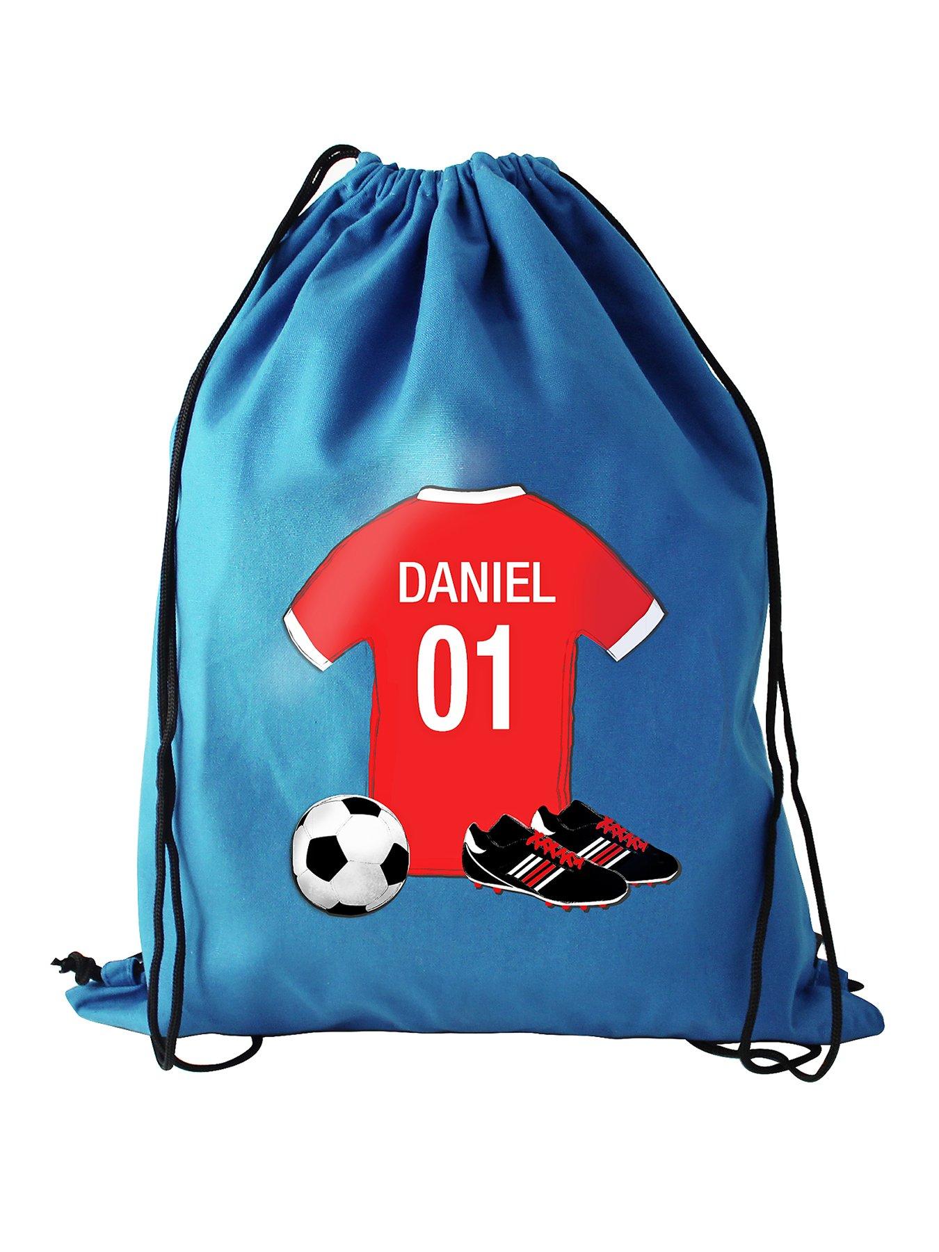 The Personalised Memento Company Bespoke Football Swimming Bag
