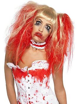horror-red-blood-drip-wig