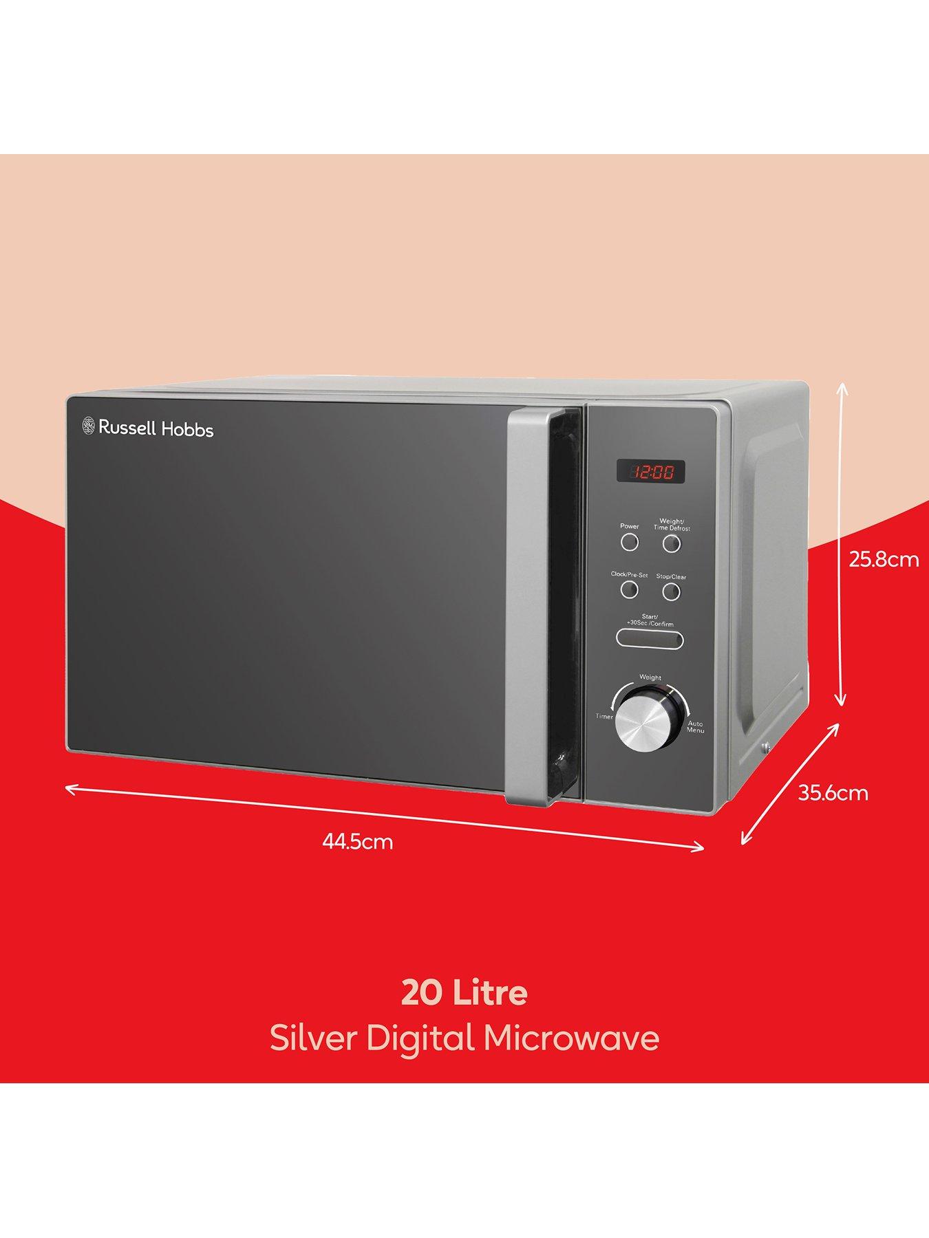Image 2 of 7 of Russell Hobbs RHM2076S 800-watt Microwave - Silver