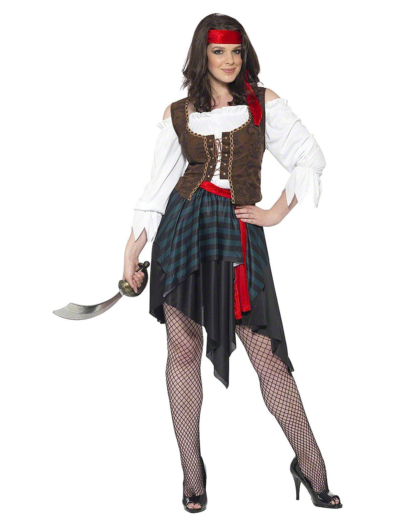 Image 1 of 1 of Pirate Lady - Adult Costume