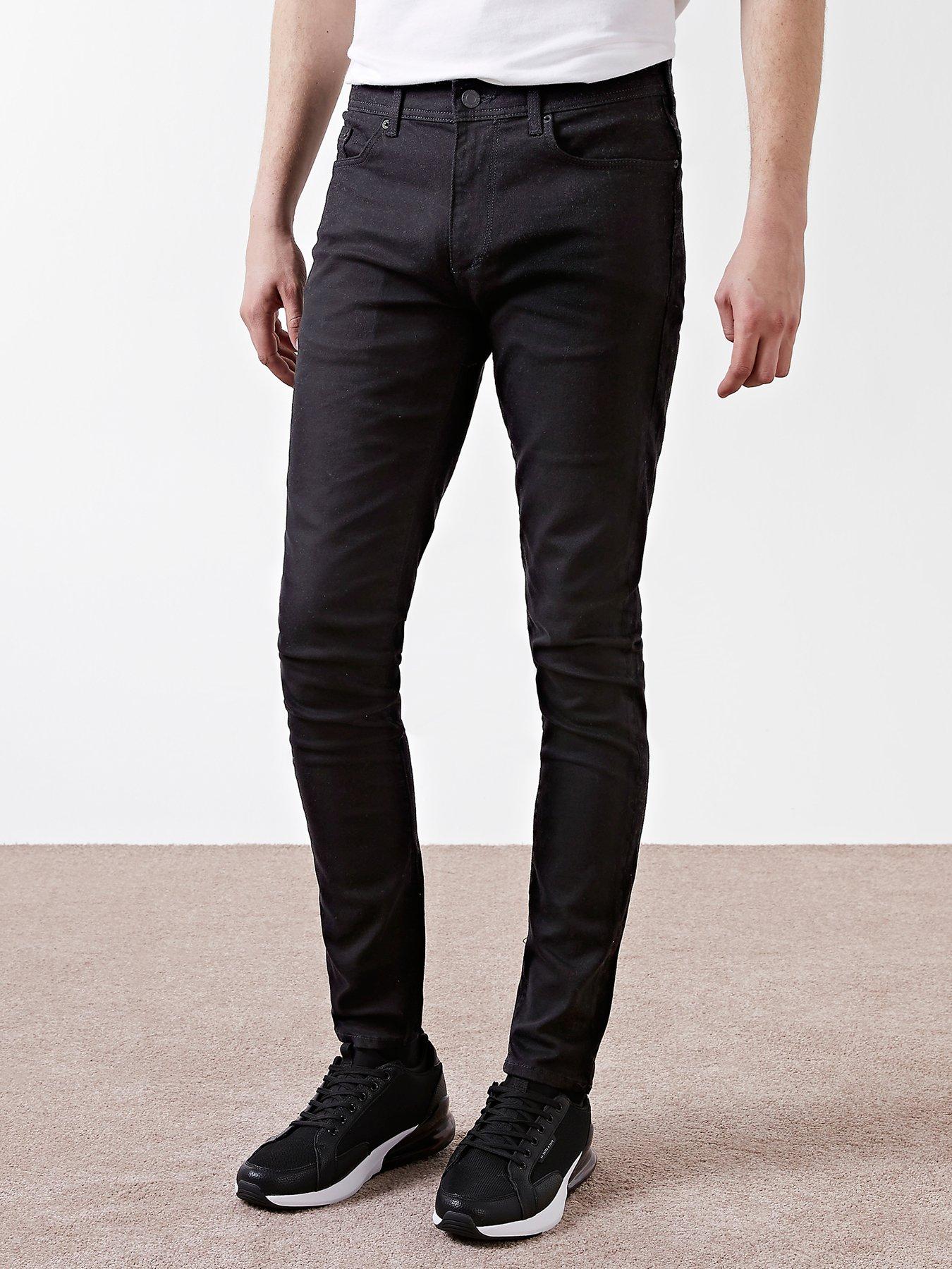 Slim fit jeans - black