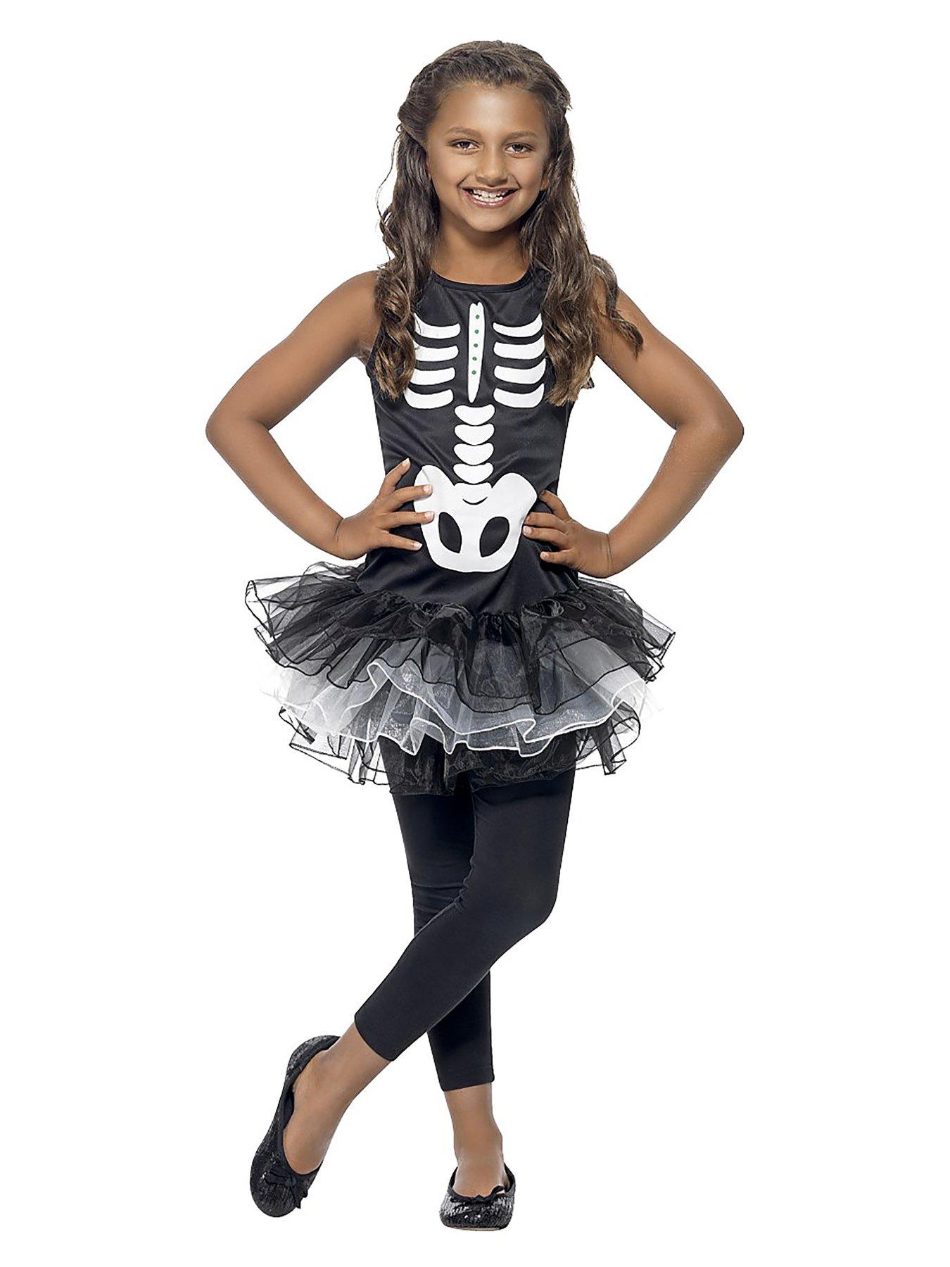 Image 1 of 1 of undefined Girls Skeleton Tutu - Child Costume