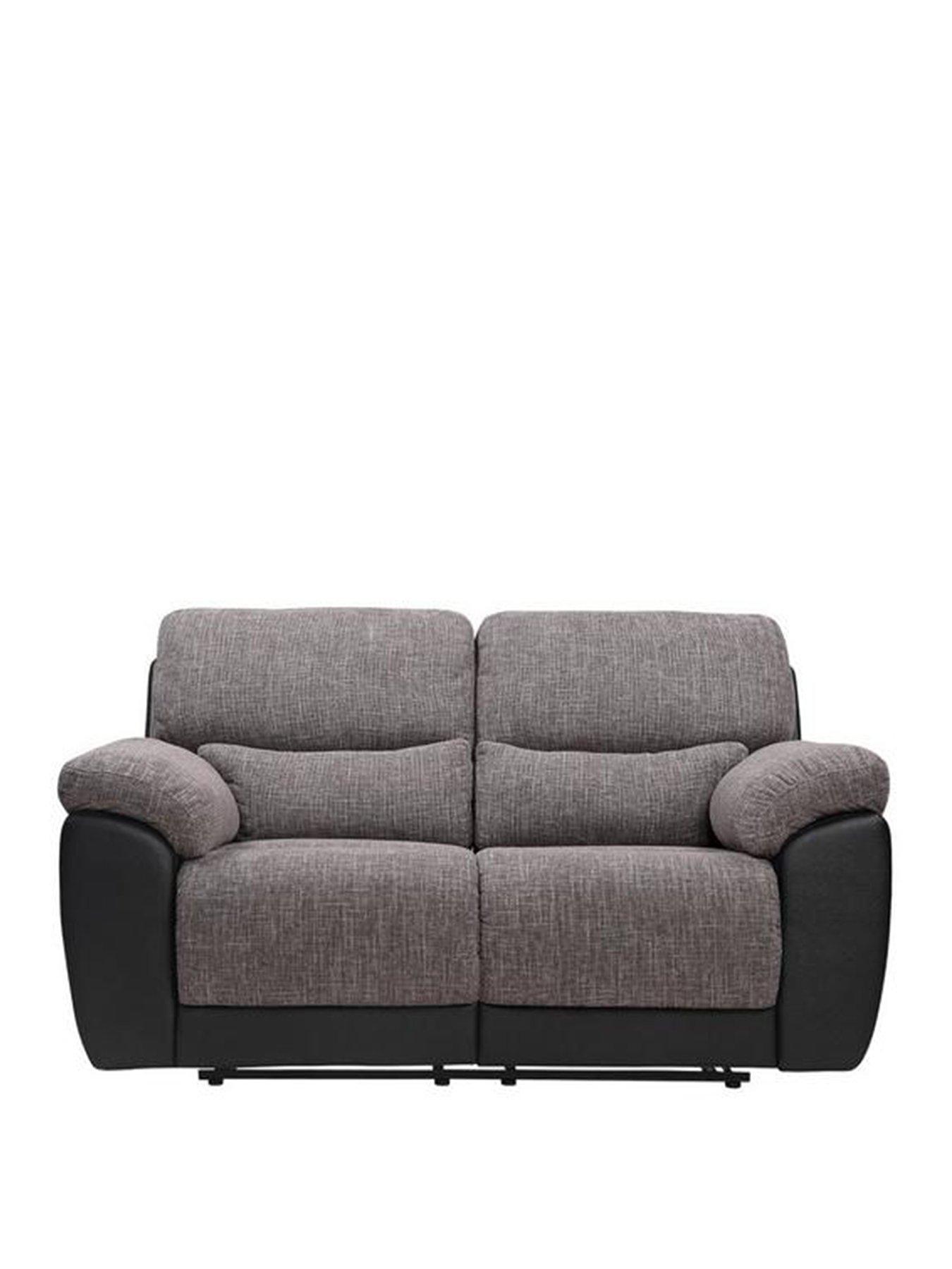 Image 1 of 4 of The Very Collection Santori 2&nbsp;Seater High Back Recliner Sofa