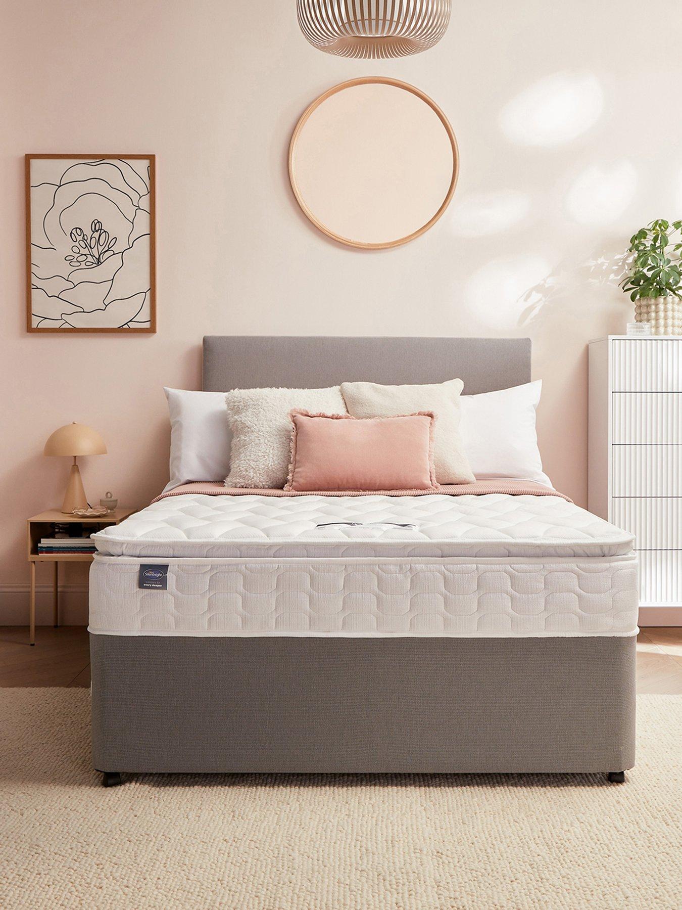 Image 1 of 8 of Silentnight Miracoil Eco Pillowtop Mattress - Firm