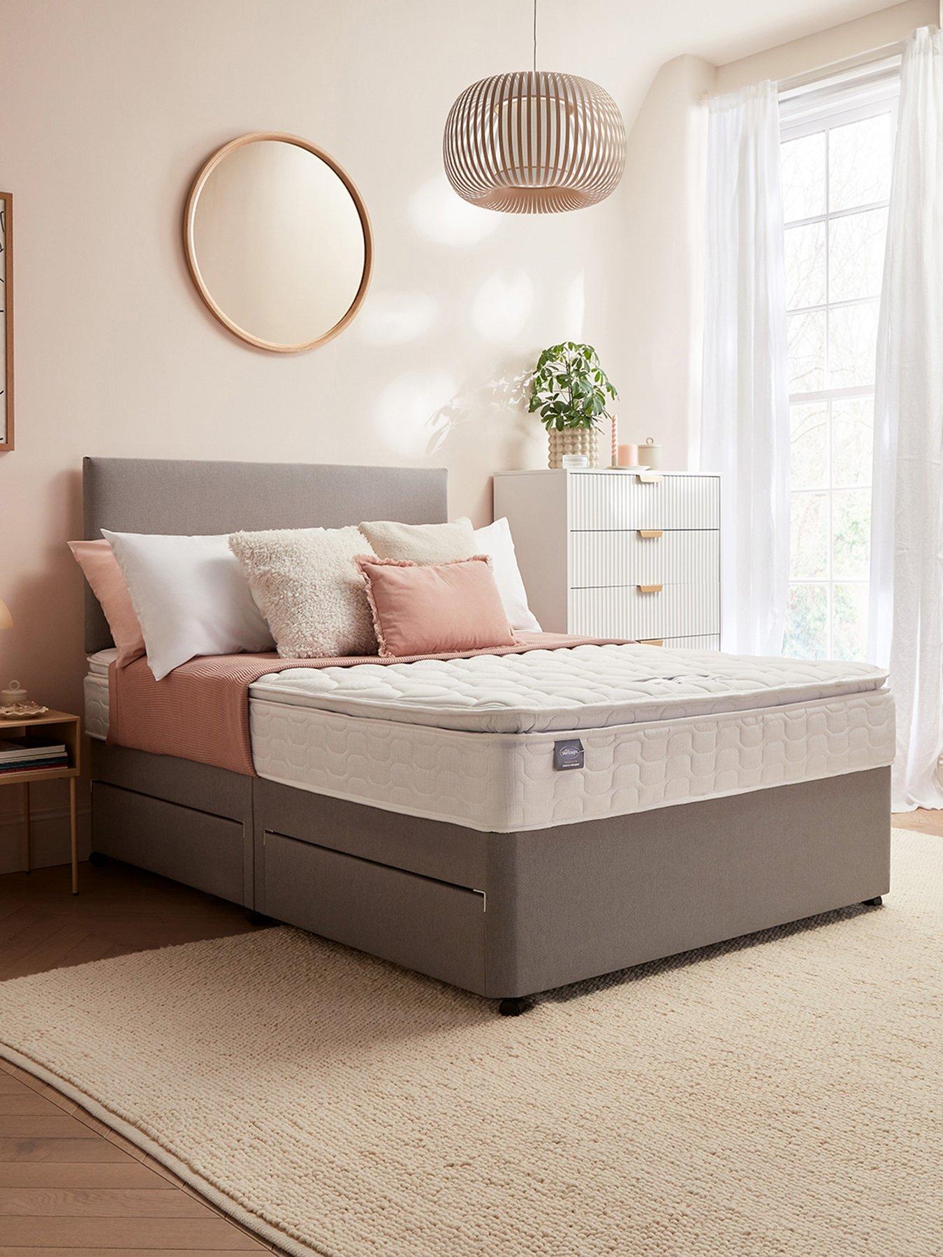 Image 5 of 8 of Silentnight Miracoil&nbsp;Pillowtop&nbsp;Divan Bed with Storage Options - Firm