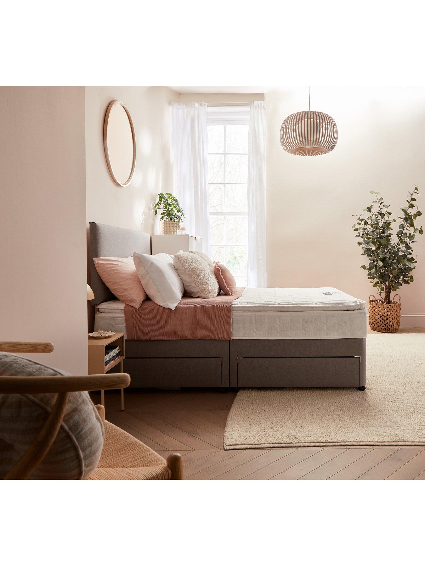 Image 6 of 8 of Silentnight Miracoil&nbsp;Pillowtop&nbsp;Divan Bed with Storage Options - Firm