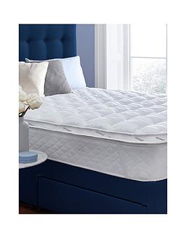 silentnight-airmax-500-5nbspcm-dual-layer-mattress-topper-white