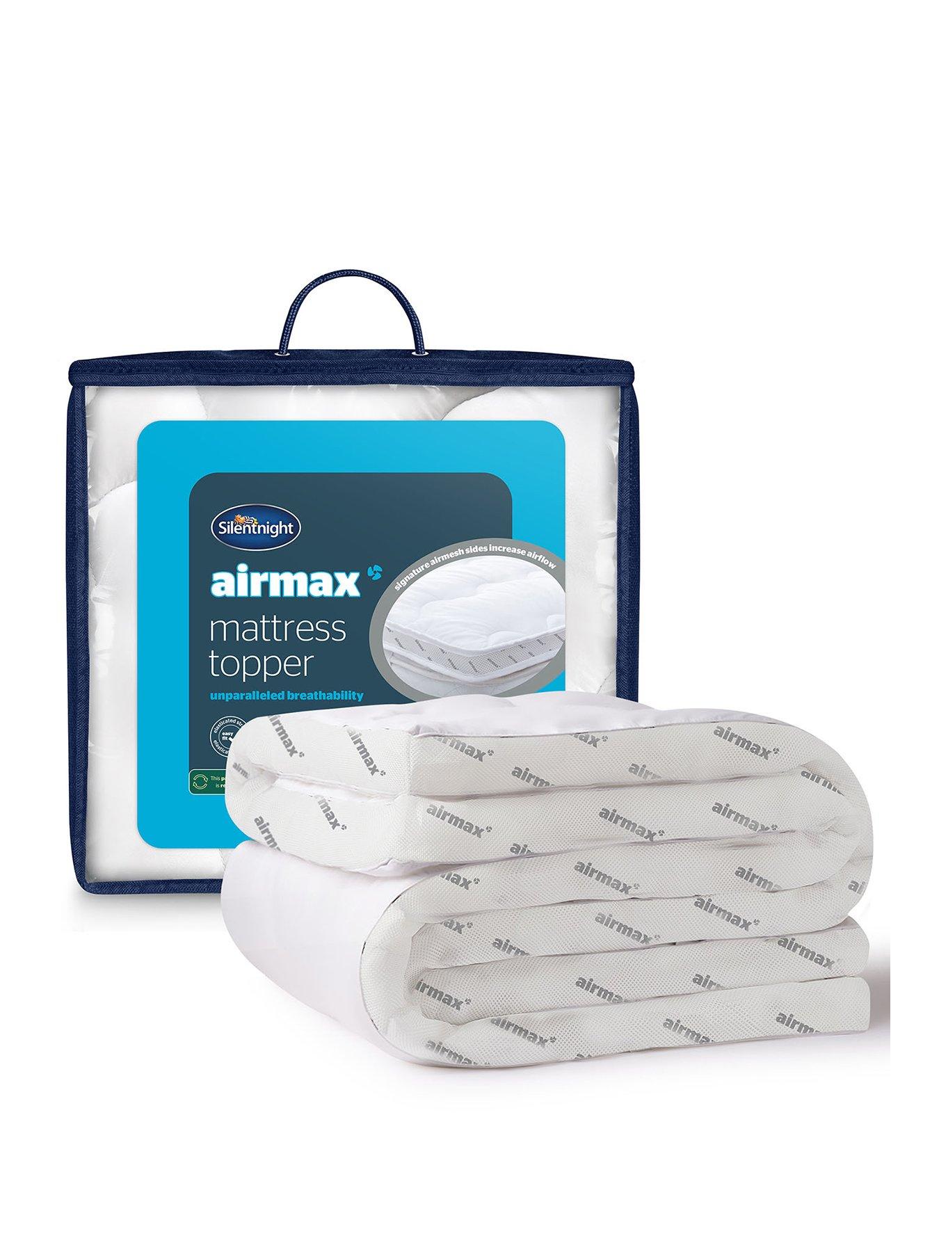 Image 2 of 7 of Silentnight Airmax 500 5&nbsp;cm Dual Layer Mattress Topper - White