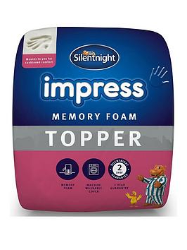 silentnight-impress-5cm-memory-foam-mattress-topper