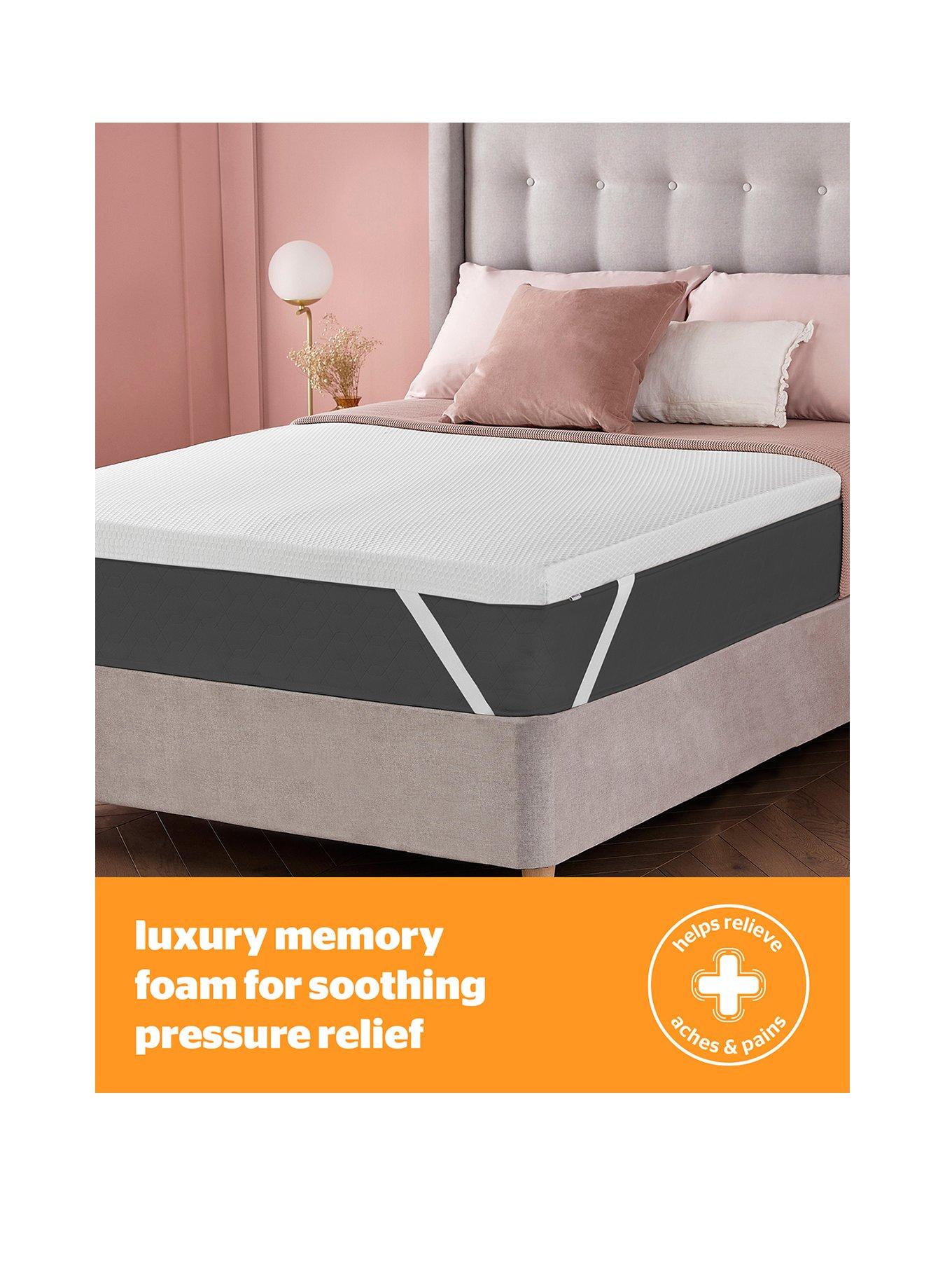 silentnight-impress-5nbspcm-memory-foam-mattress-topper-whitestillFront