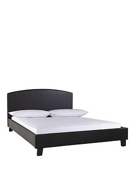 marston-faux-leather-bed-frame-with-mattress-options-buy-and-save