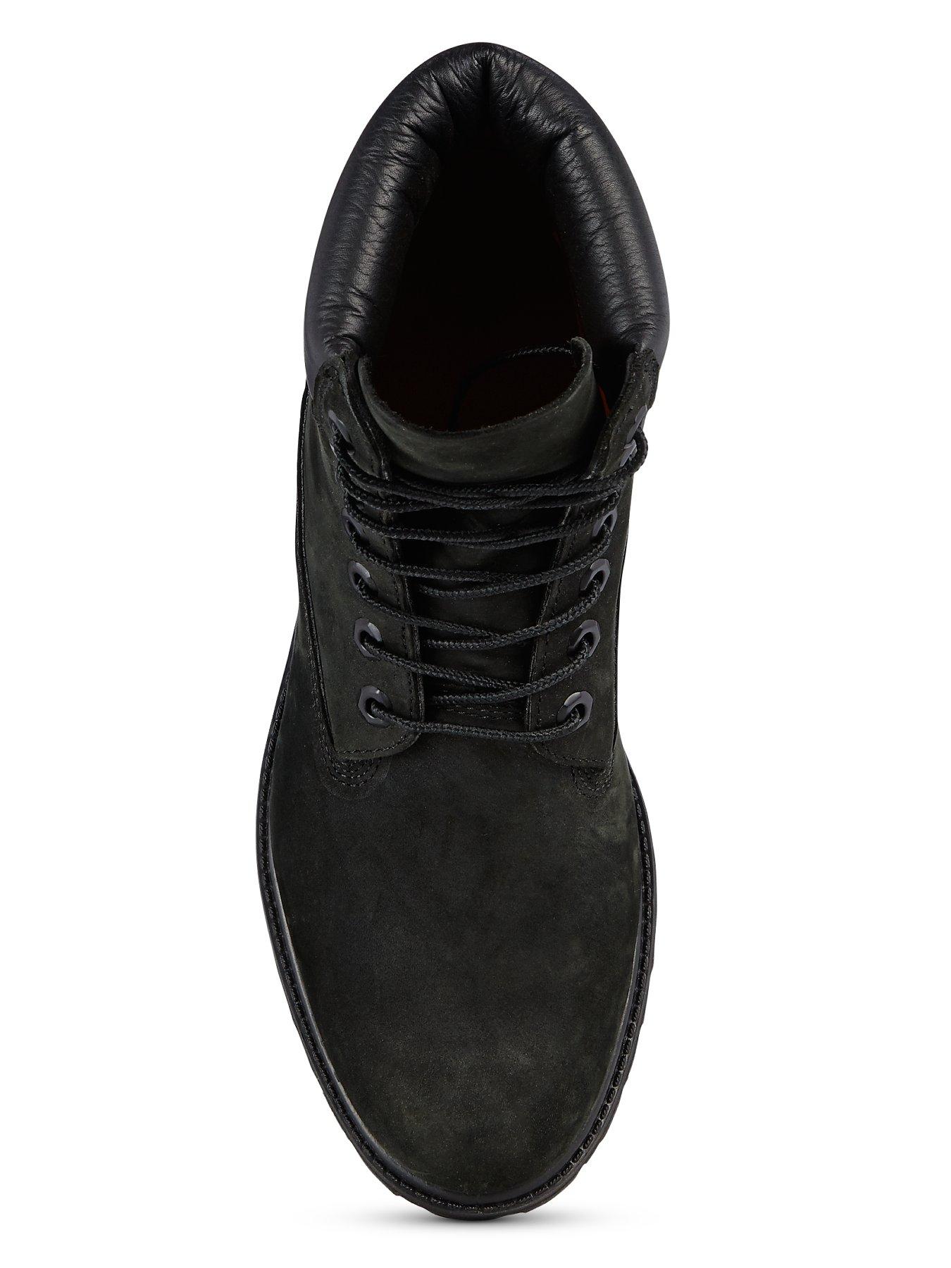 Image 3 of 5 of Timberland Mens Waterproof Leather Lace Up Boots - Black