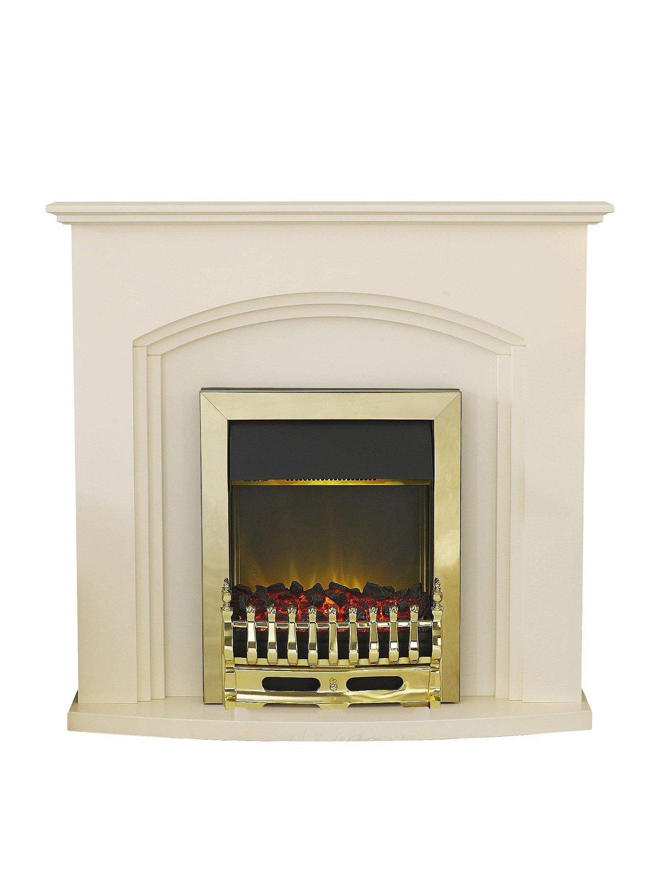 undefined Adam Fire Surrounds Truro Electric Fire Suite