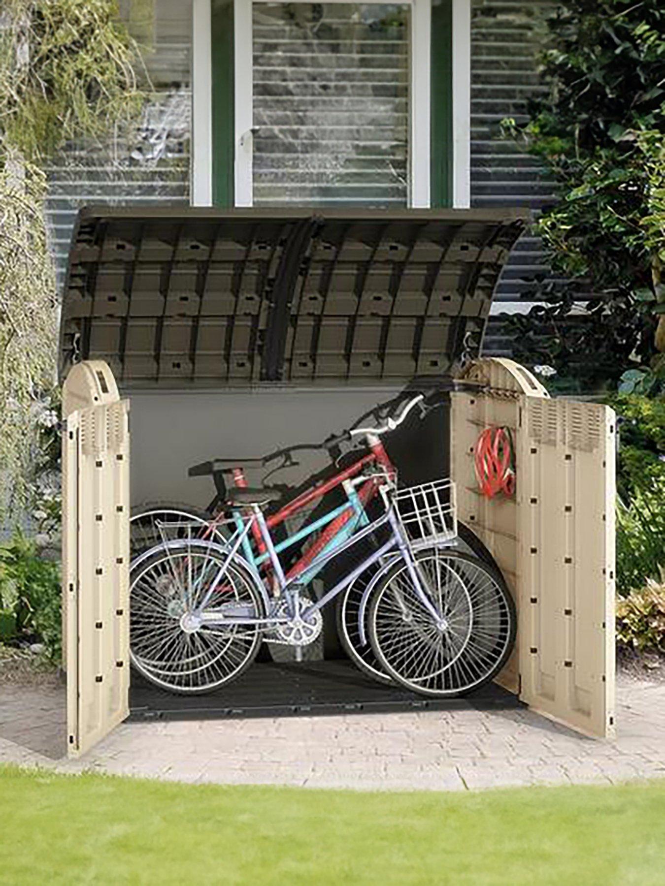 Keter store it out max hot sale bike storage