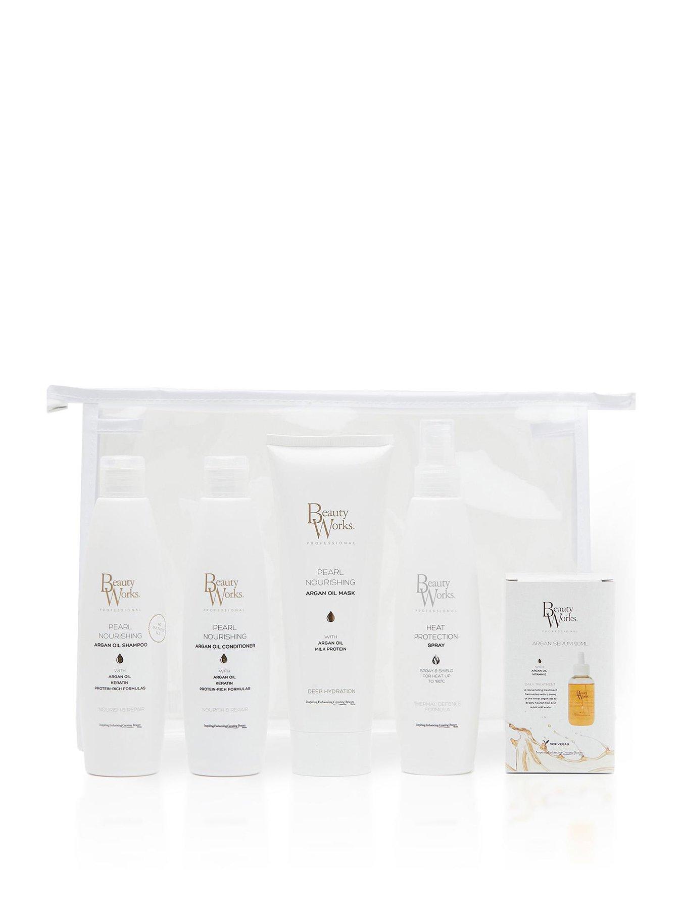 Image 1 of 2 of Beauty Works Beauty Works Argan Moisture Sulphate Free Repair Gift Set (Worth &pound;90.94)