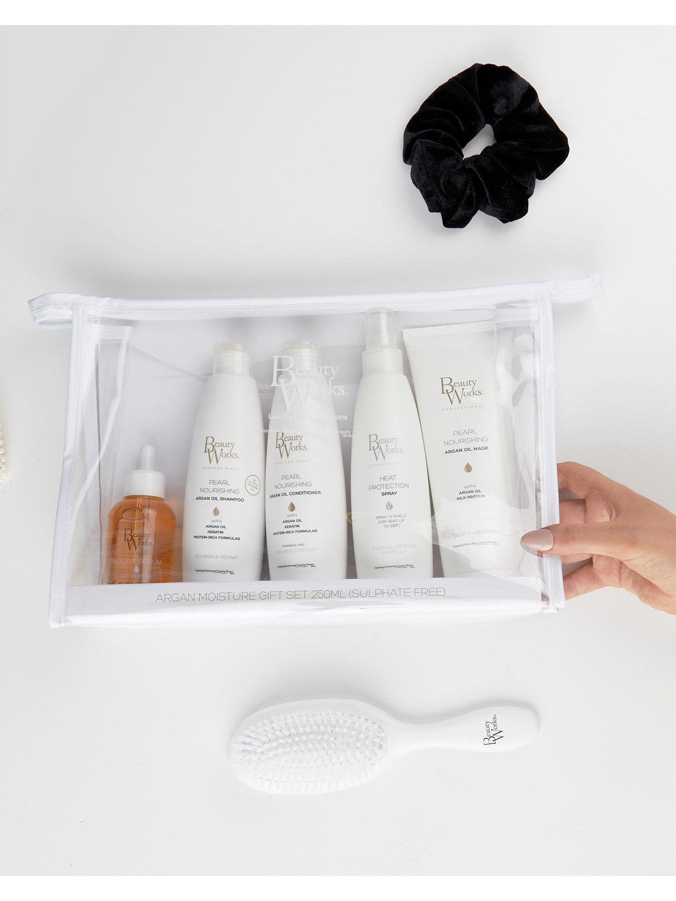 Image 2 of 2 of Beauty Works Beauty Works Argan Moisture Sulphate Free Repair Gift Set (Worth &pound;90.94)
