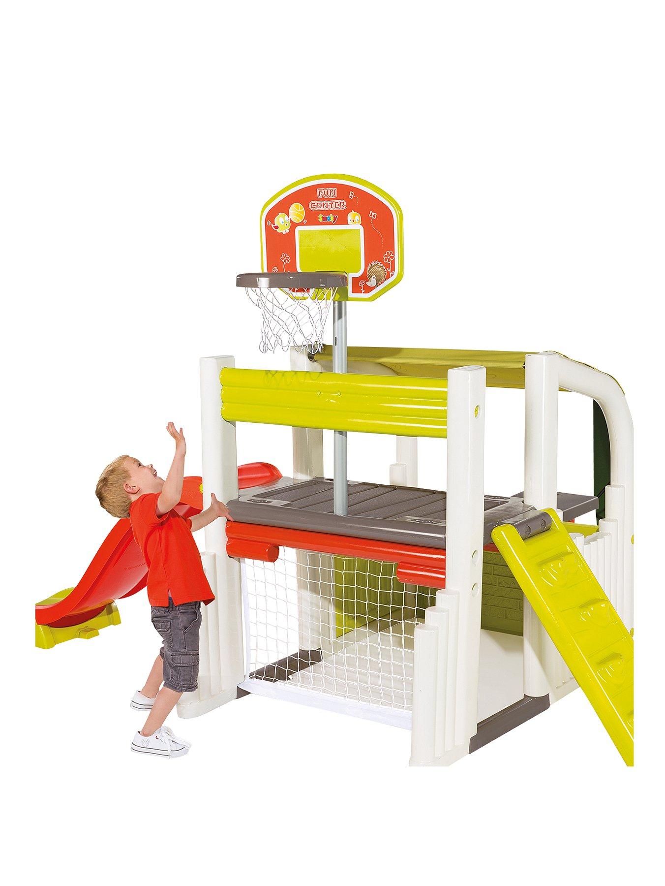 Image 3 of 6 of Smoby Fun Centre Playhouse with Slide