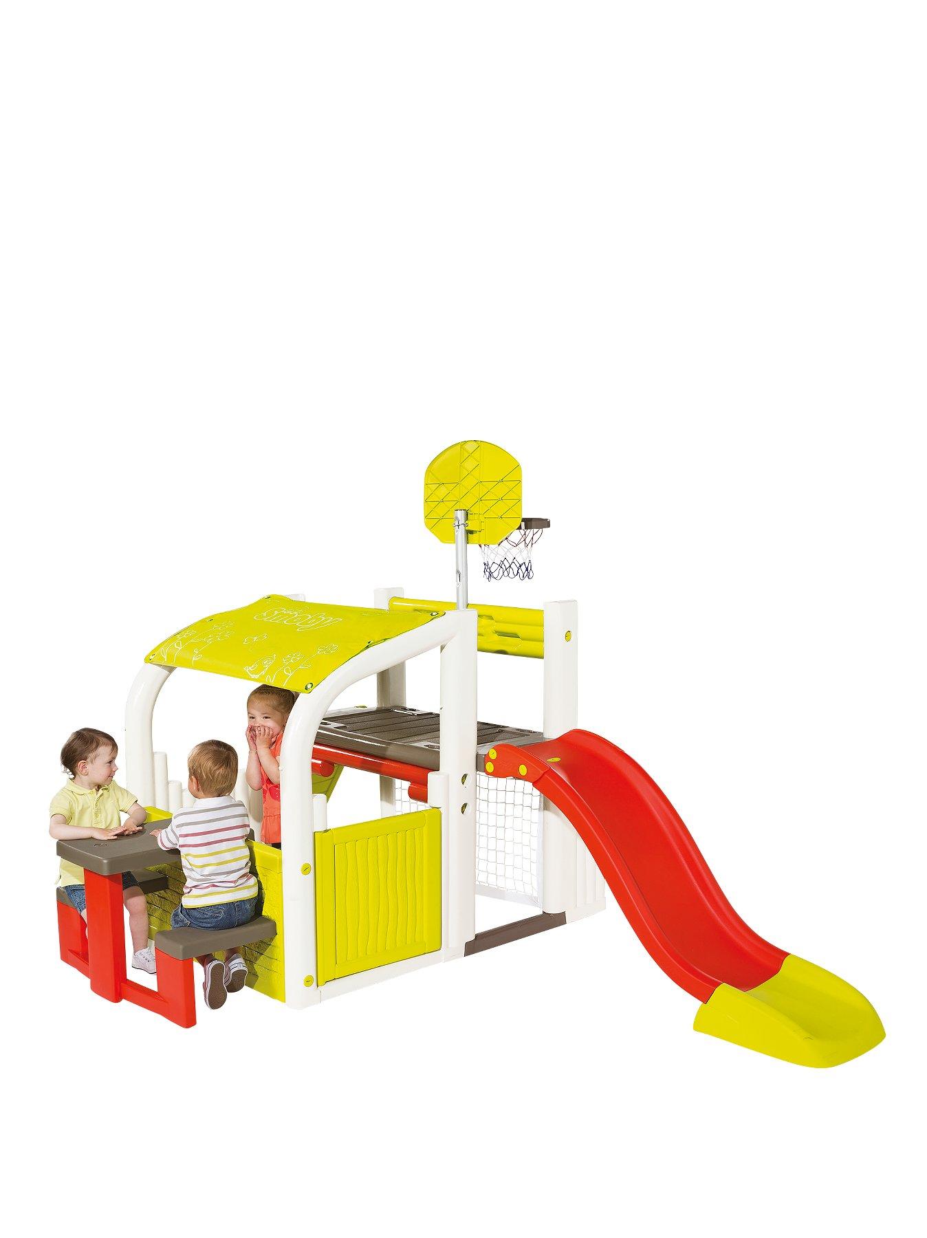 Image 4 of 6 of Smoby Fun Centre Playhouse with Slide