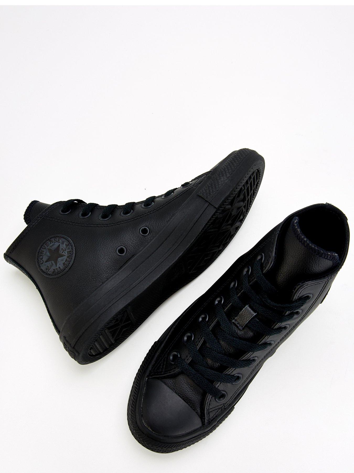 converse-unisex-leather-hi-top-trainers-blackoutfit