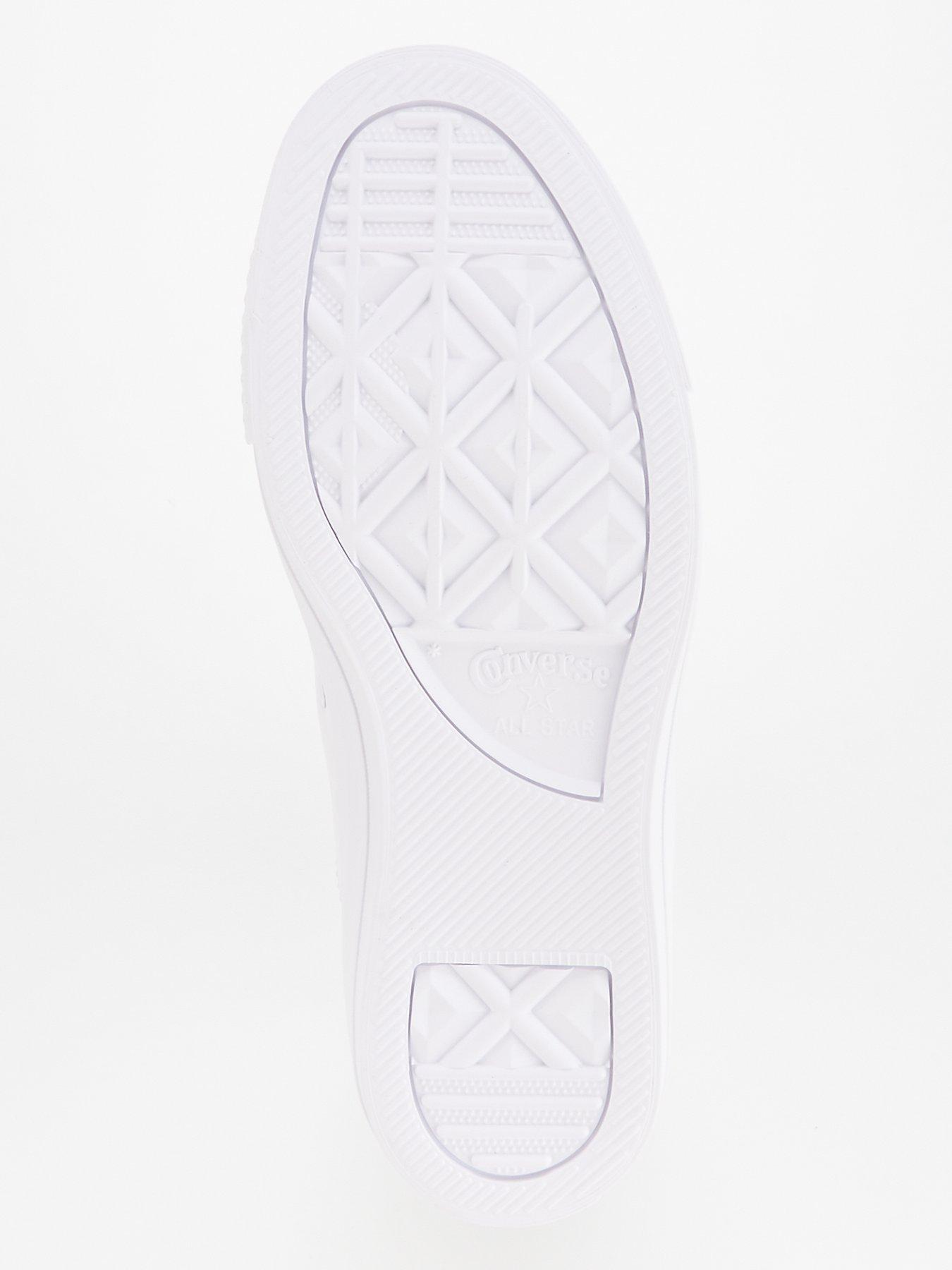 Image 5 of 7 of Converse Leather Ox Trainers - White
