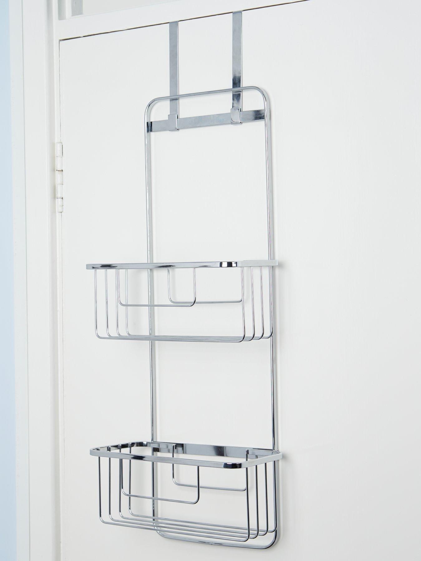 Image 2 of 3 of Croydex Hook Over Door Double Storage Basket