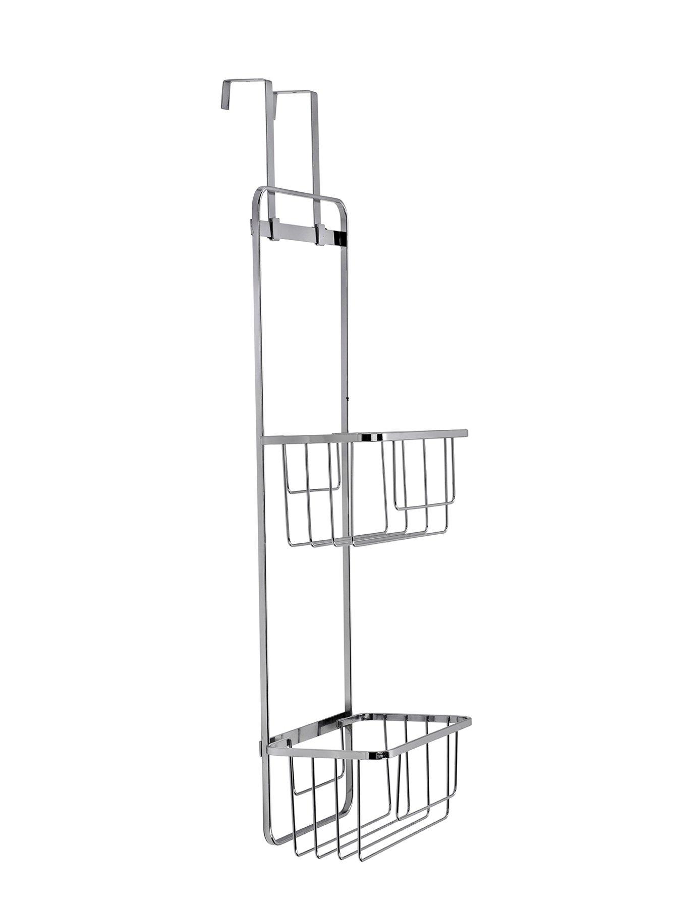 Image 4 of 5 of Croydex Hook Over Door Double Storage Basket