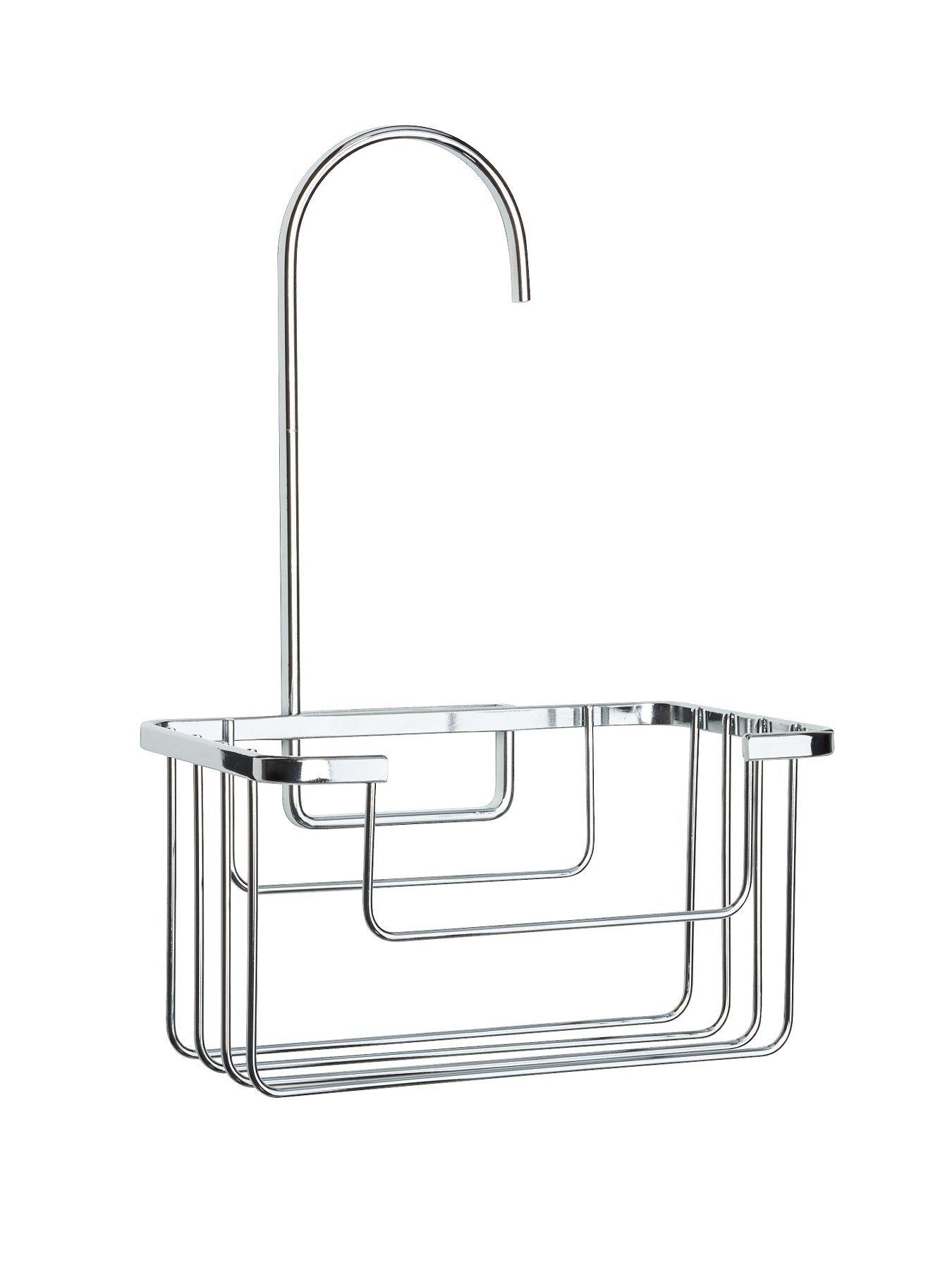 Image of Croydex Shower Riser Rail Hook Over Caddy
