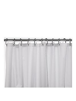 croydex-plain-textile-shower-curtain-ndashnbspwhite