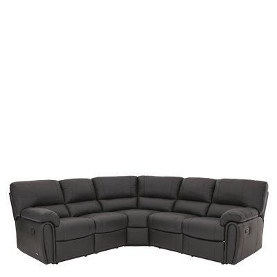 very-home-leighton-leatherfaux-leather-high-backnbsppower-recliner-corner-group-sofa-black