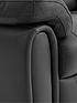 very-home-leightonnbspleather-2-seater-power-recliner-sofa-blackdetail