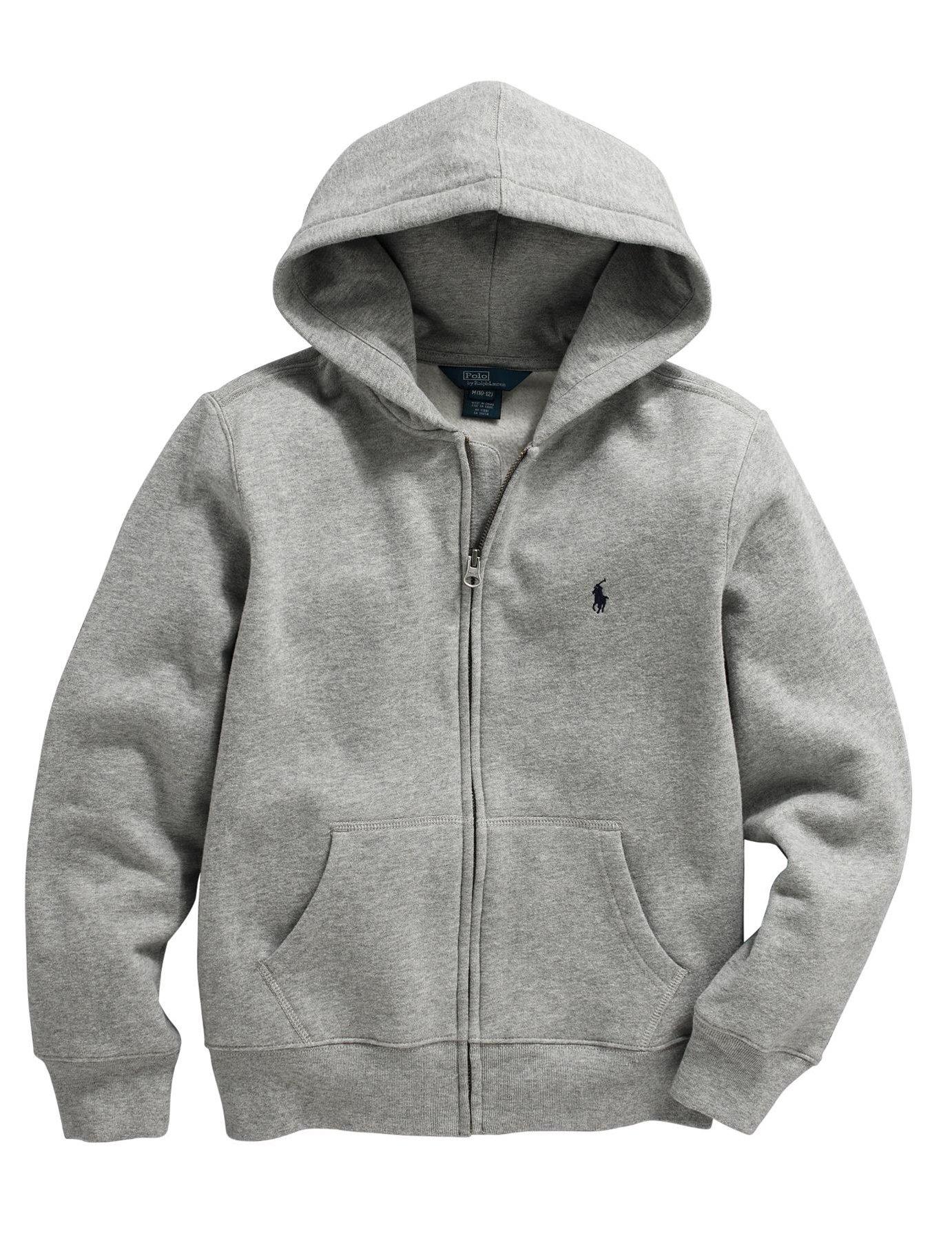 Zip Up Ralph Lauren Grey Pullover Polo Ralph Lauren Boys Classic