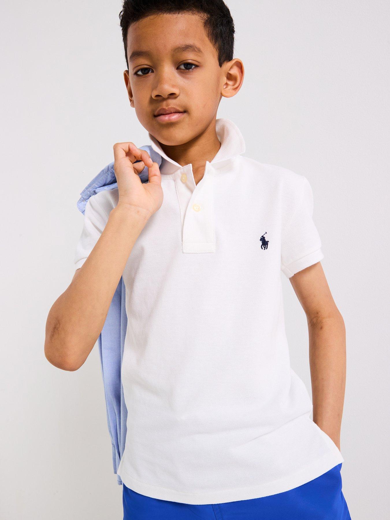 Polo Ralph Lauren Boys Classic Polo Shirt - White
