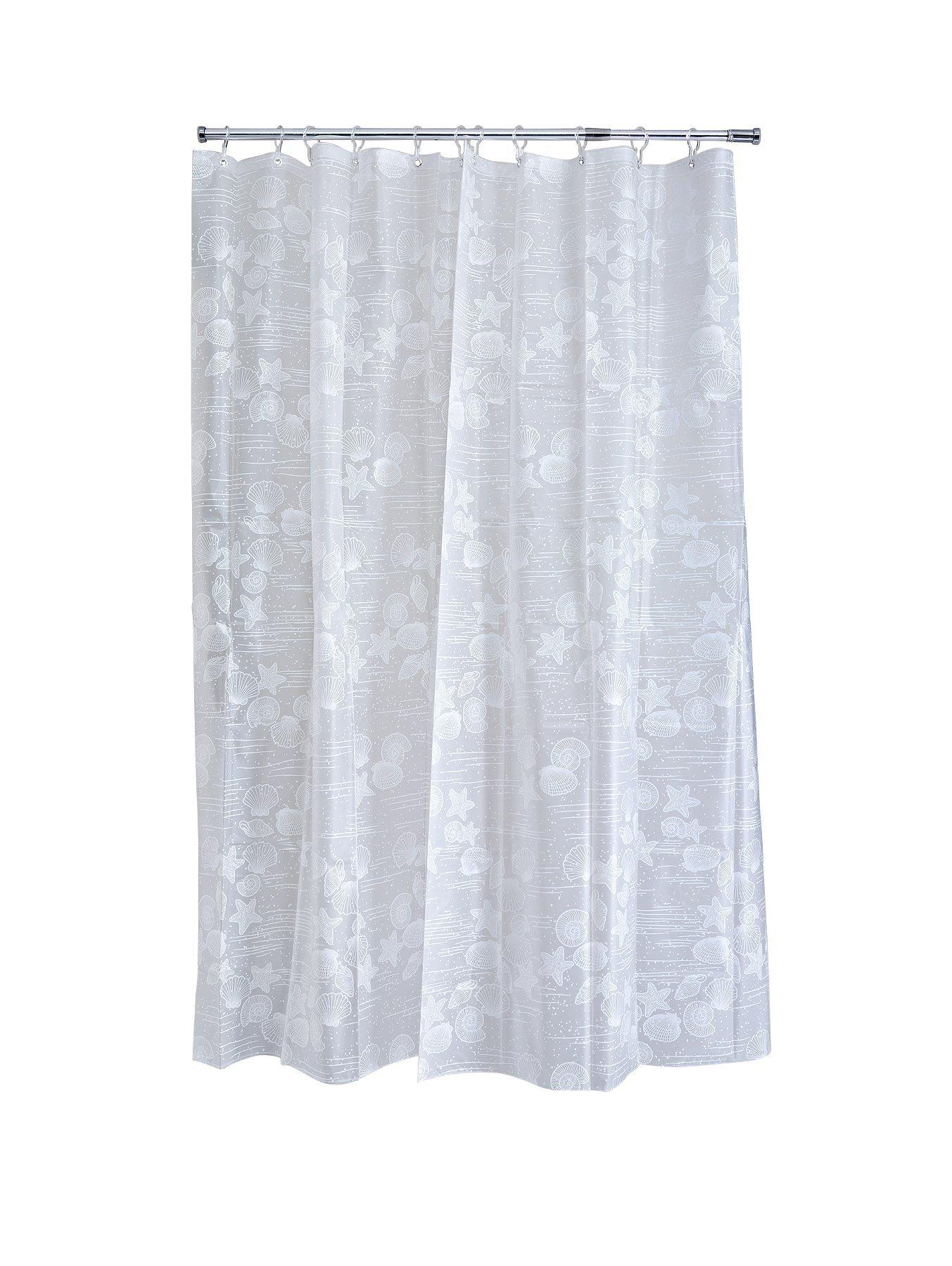AQUALONA Ocean Soft PEVA Shower Curtain