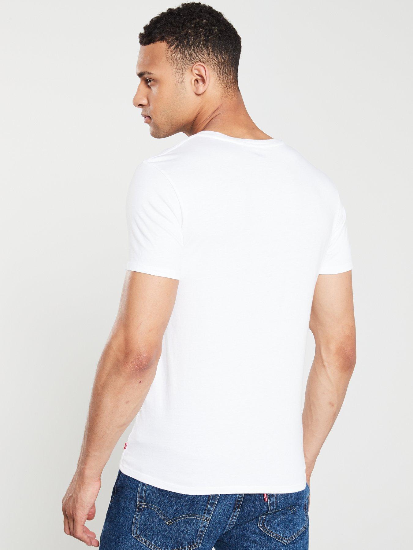 Image 2 of 4 of Levi's Graphic Housemark&nbsp;T-Shirt - White