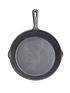 kitchencraft-24-cm-deluxe-cast-iron-round-plain-grill-panfront