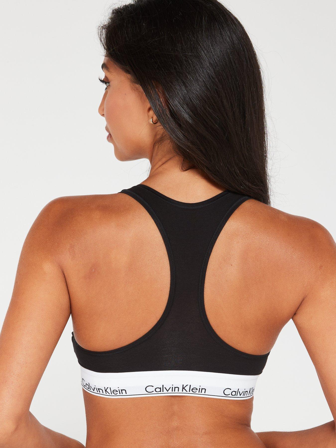 Calvin Klein Modern Cotton Bralette - Black