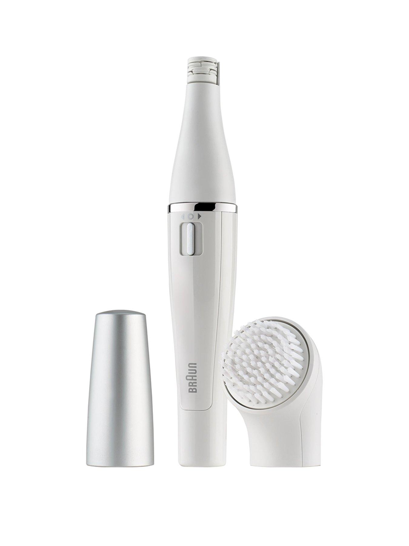 Image of Braun Face 810 Facial Epilator and Facial Cleansing Brush plus Additional Battery
