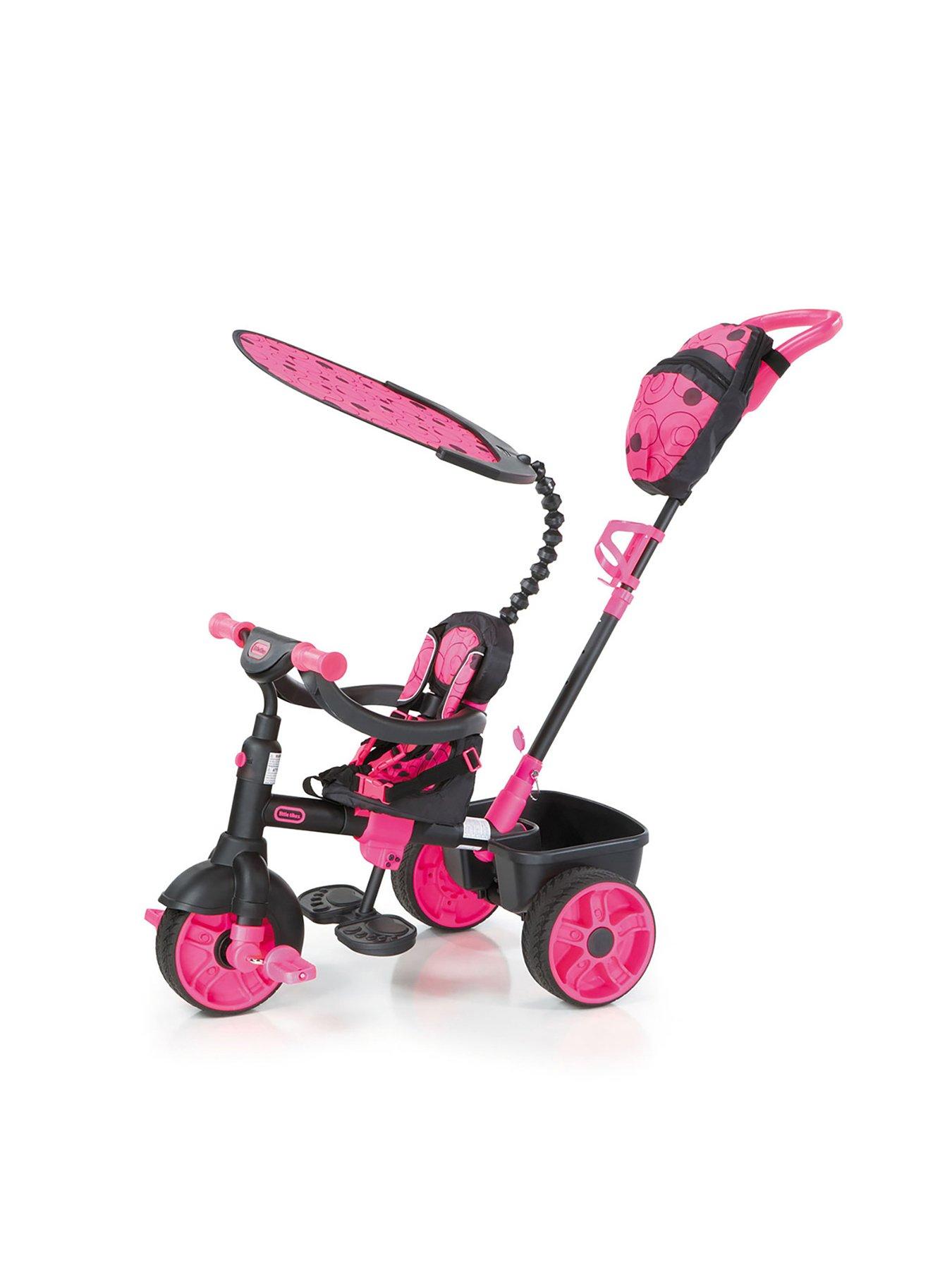 4 in 1 tricycle pink sale