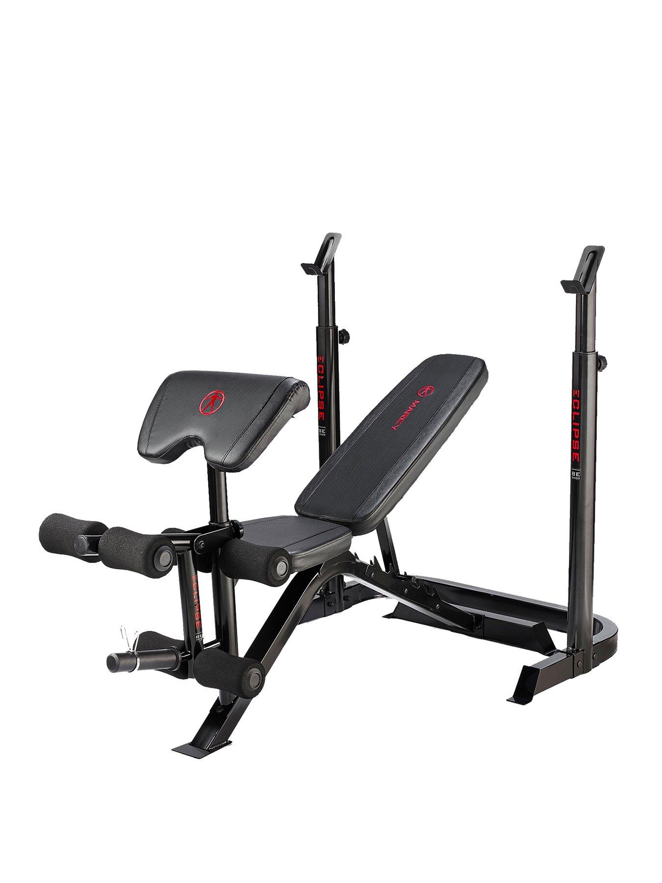 Image of Marcy Eclipse BE3000 Weight Bench and Adjustable Squat Stand