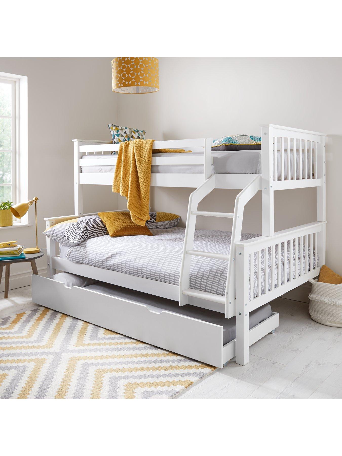 very-home-novara-detachable-trio-bunk-bed-with-mattress-options-buy-amp-savenbspndash-white--nbspexcludes-trundle-fscreg-certified