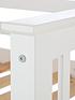 very-home-novara-detachable-trio-bunk-bed-with-mattress-options-buy-amp-savenbspndash-white--nbspexcludes-trundleoutfit