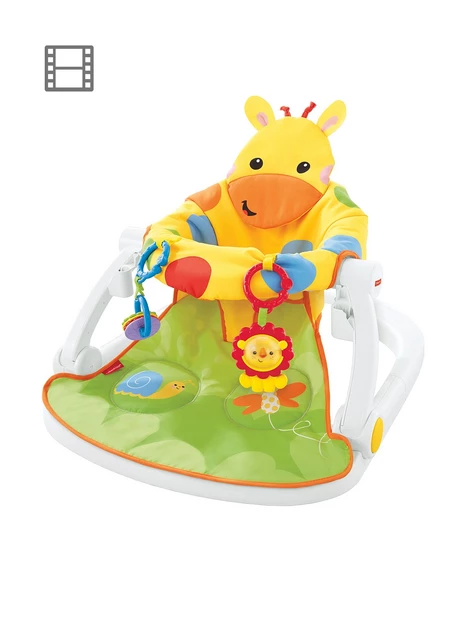 prod1085225301: Giraffe Sit-Me-Up Floor Seat with Tray