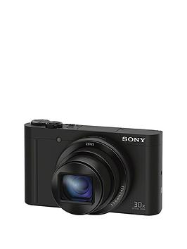 sony-cybershot-dsc-wx500-182-mp-30x-zoom-digital-compact-camera-with-selfie-screen-black